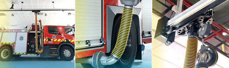 Vehicle Exhaust Extraction in Fire Station